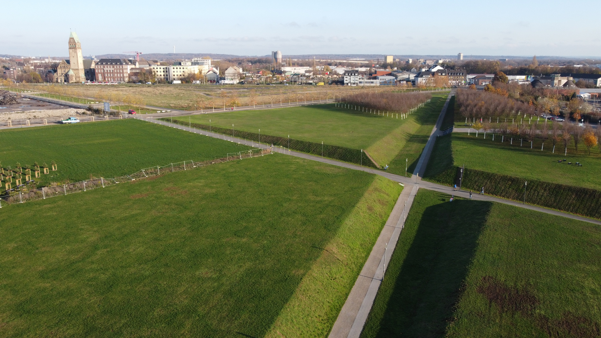 Die Geometrie am Rheinpark