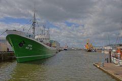 Die Gera im Fischereihafen Bremrhaven