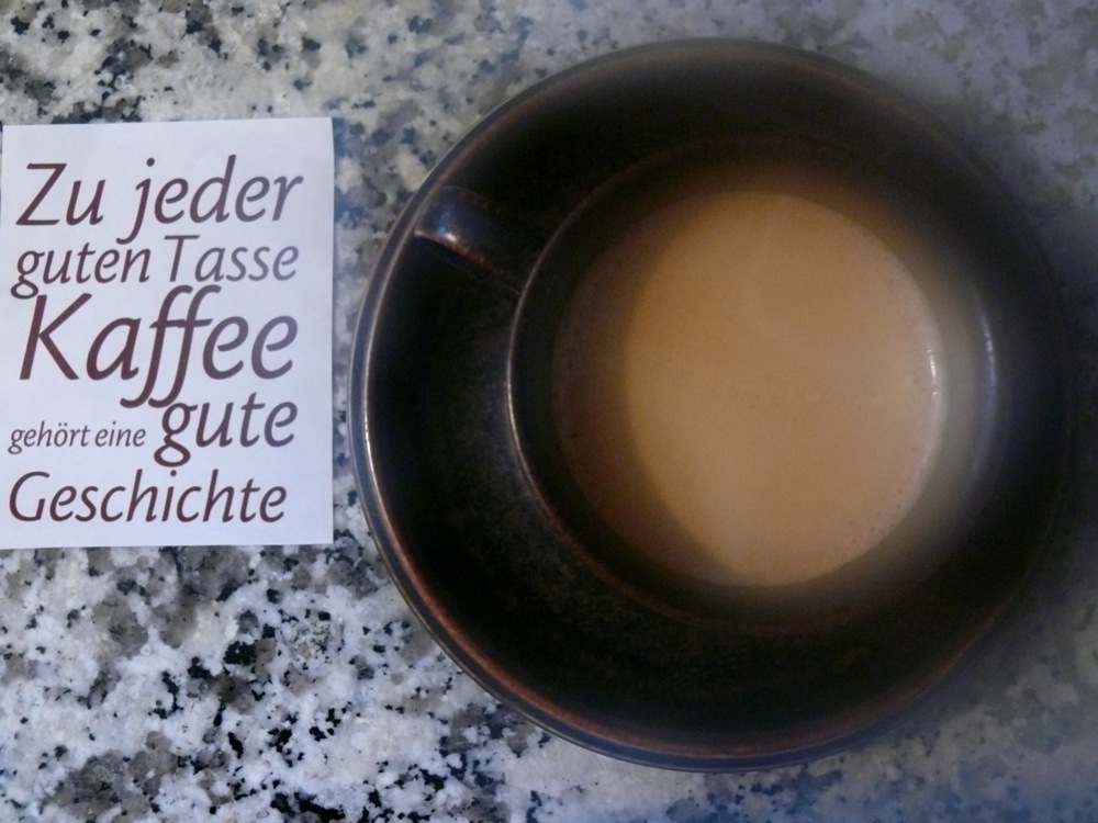 Die Geschichte zu dieser Tasse Kaffee: