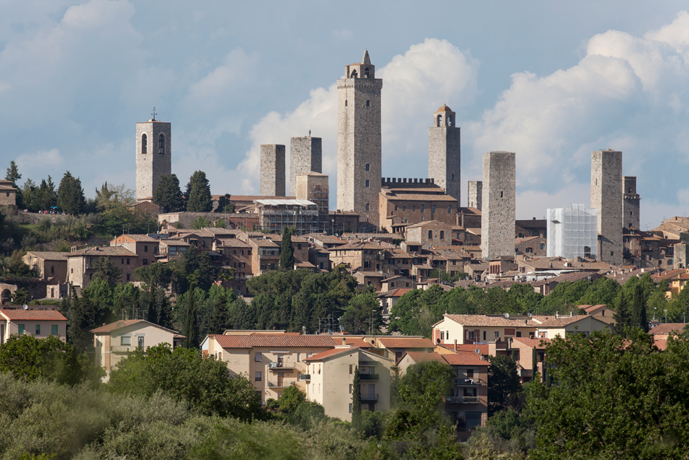 Die Geschlechtertürme in San Gimignano