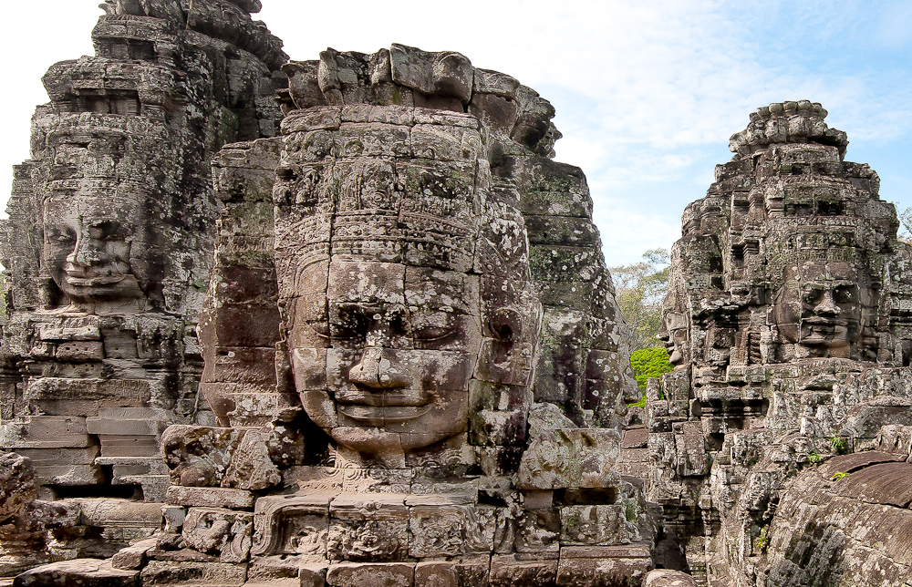 Die Gesichter von Angkor