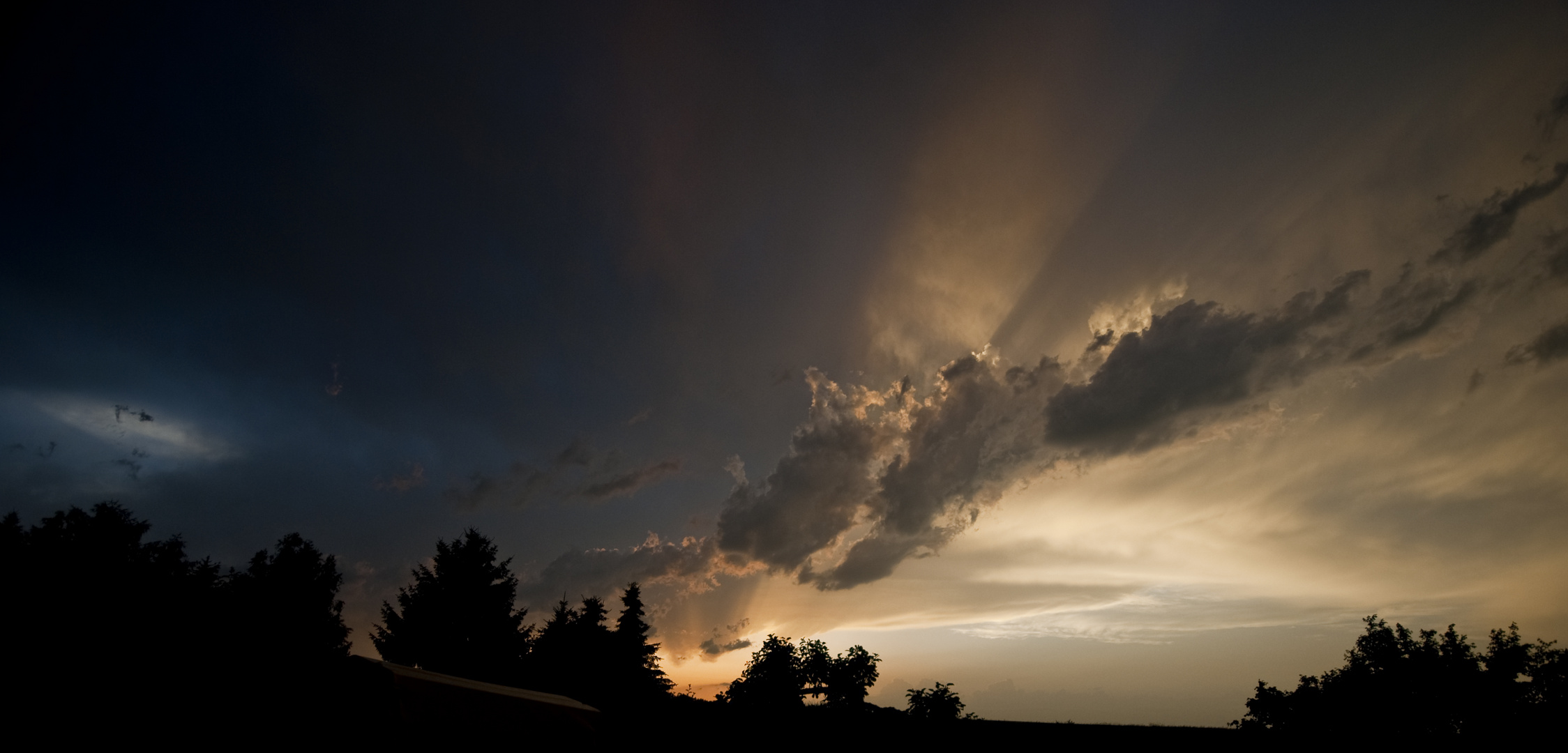 Die Gewitterwolke