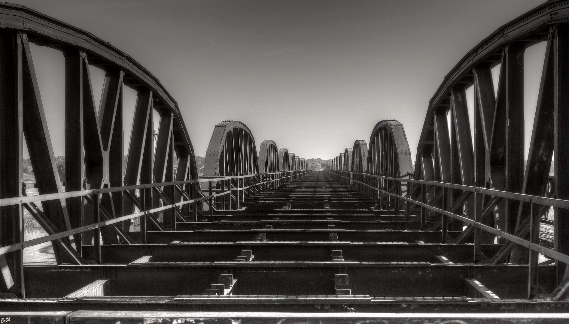 Die gigantische Brücke...