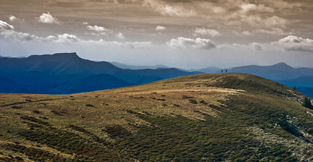 die Gipfel in der Kleine Fatra