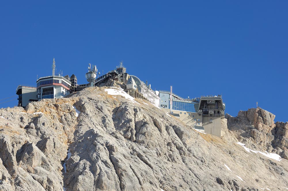 Die Gipfelstation auf der Zugspitze 04