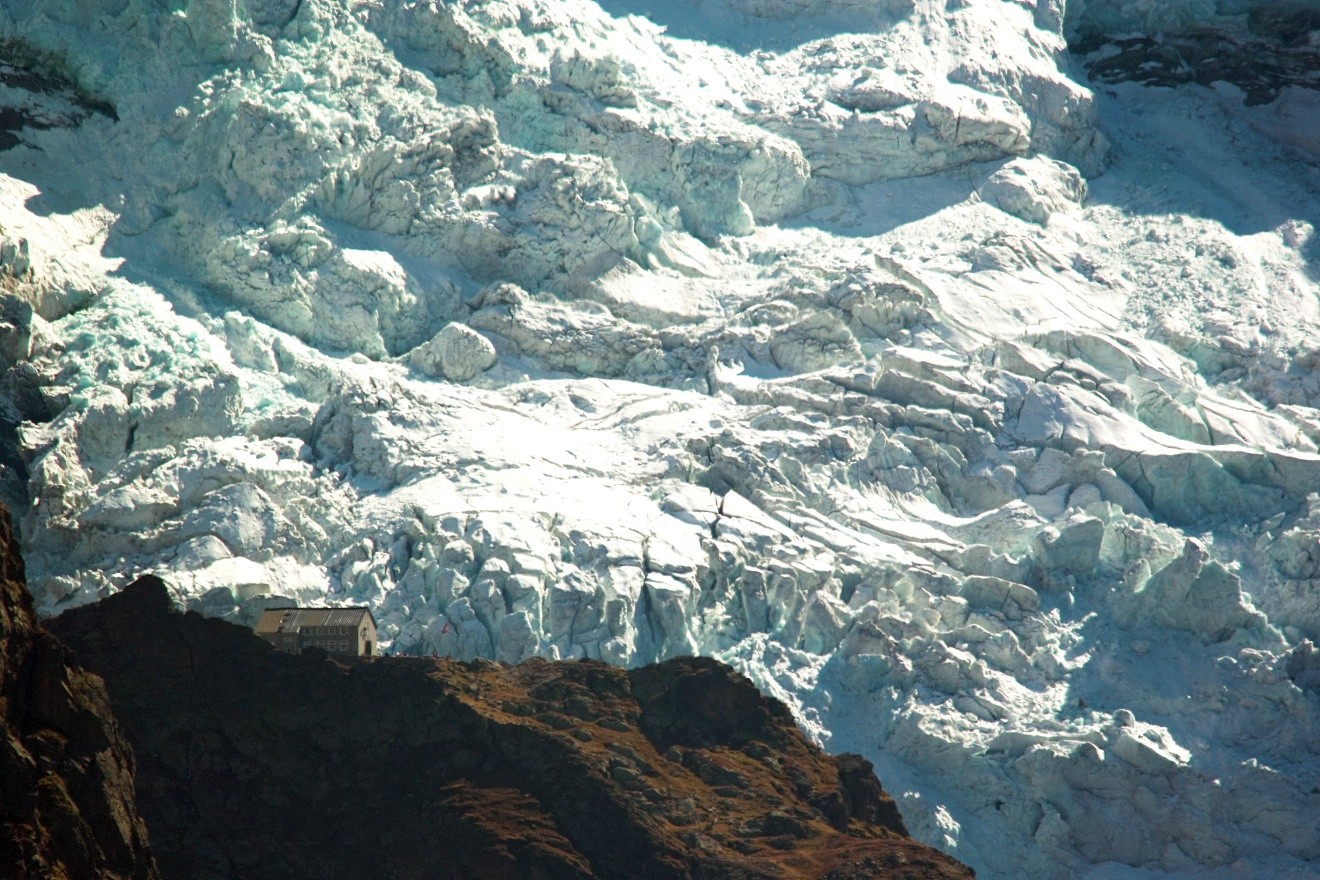 Die Glecksteinhütte...