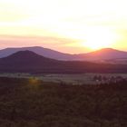 Die Gleichberge und der Straufhain.