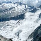 Die Gletscher der Zillertaler Alpen vom Großen Möseler 3.480m