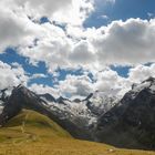 Die Gletscher in Sicht