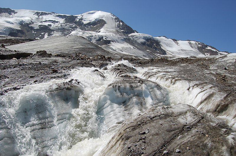 Die Gletscher schmelzen ab