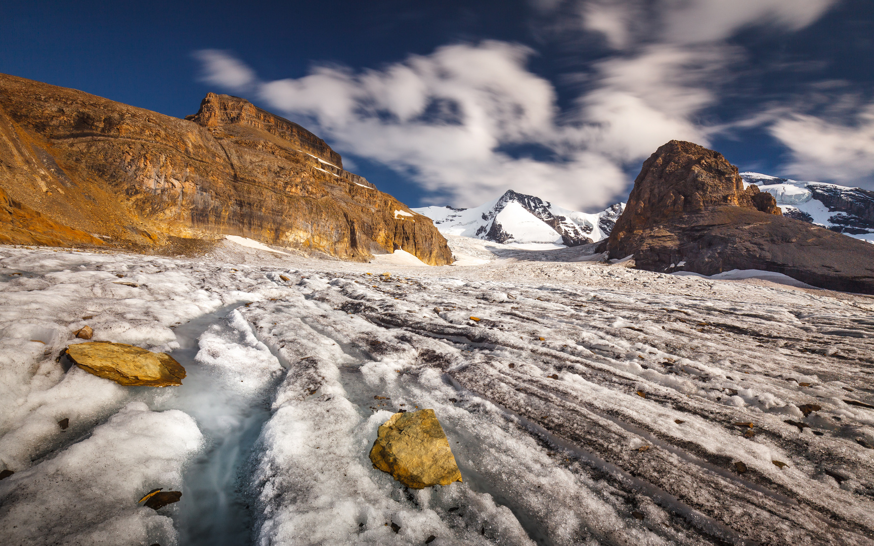 Die Gletscher schmelzen