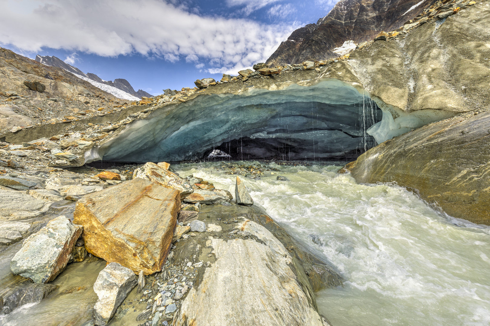 Die Gletscher schmelzen schnell