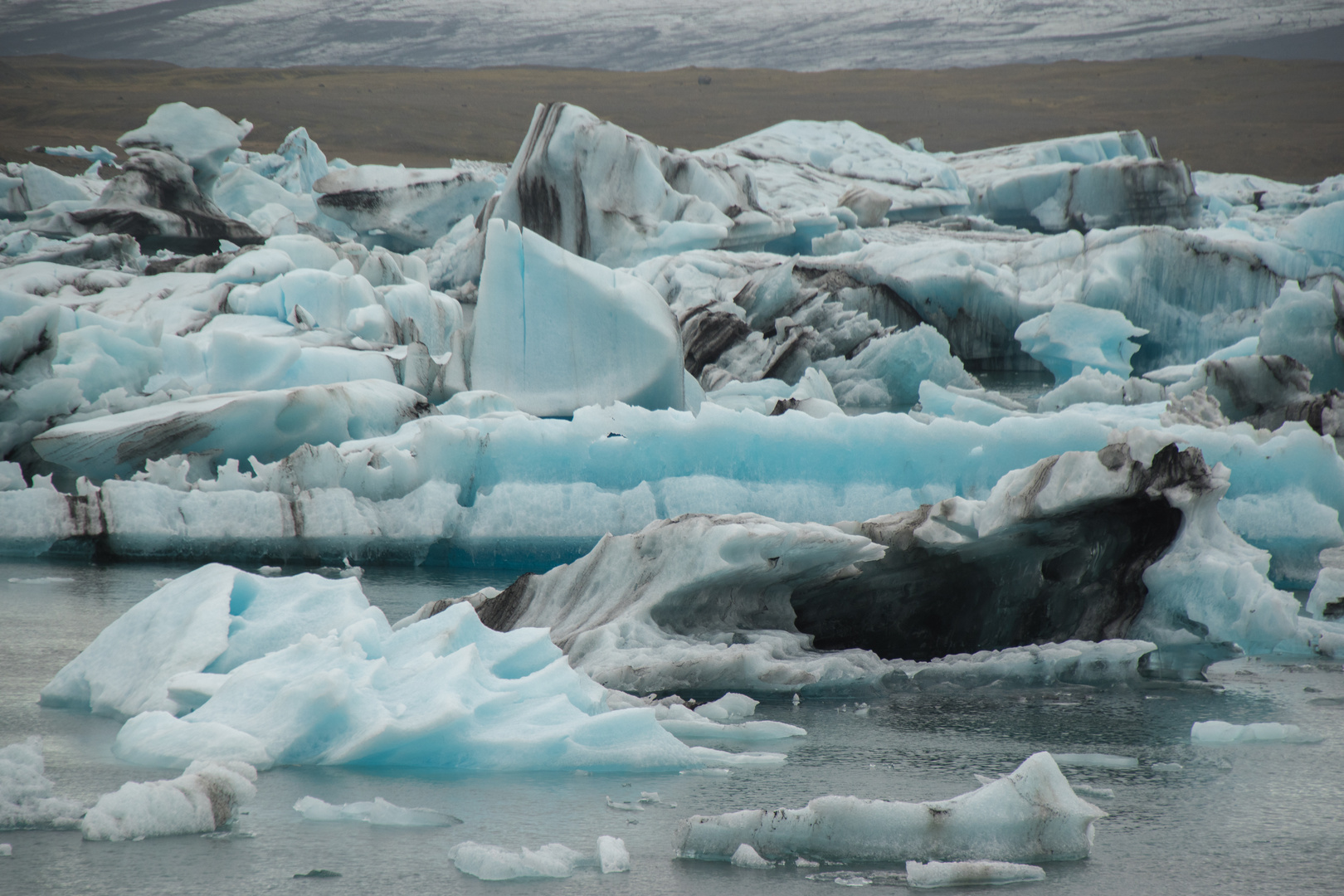 Die Gletscherlagune Jökulsárlón