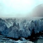 Die Gletschersonne hinter dem Eisnebel