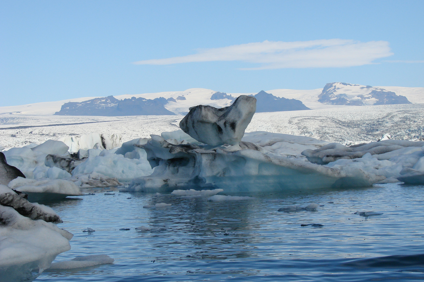 Die Gletscherwelt des Jokulsarlon