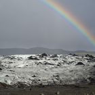Die Gletscherzunge Sólheimajökull
