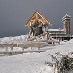 Die Glocke vom Fichtelberg.........bei minus 18°C