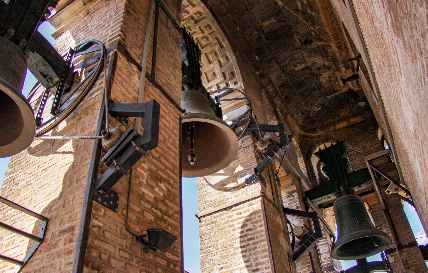 die Glocken der Kathedrale von Sevilla