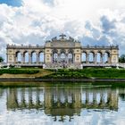 Die Gloriette im Schlossgarten von Schloss Schönbrunn, Wien