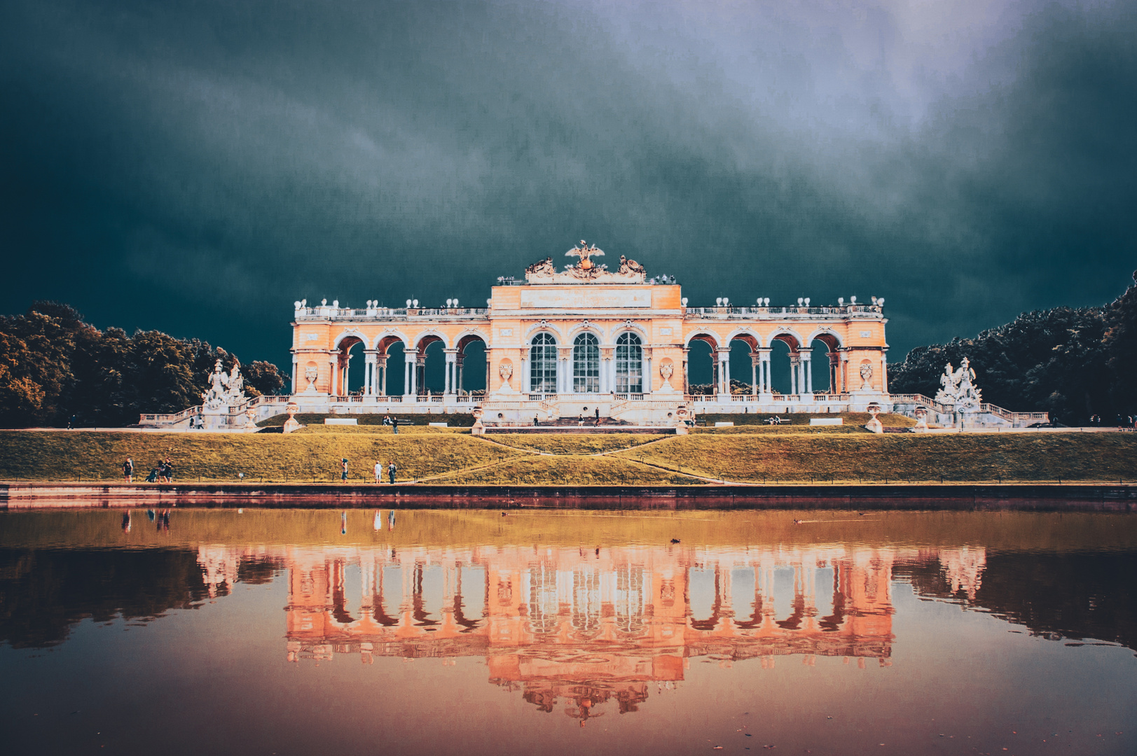 Die Gloriette in Wien Schönbrunn