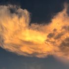 Die „glühende“ Wolke