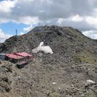 Die Glungezer Hütte am Gipfel