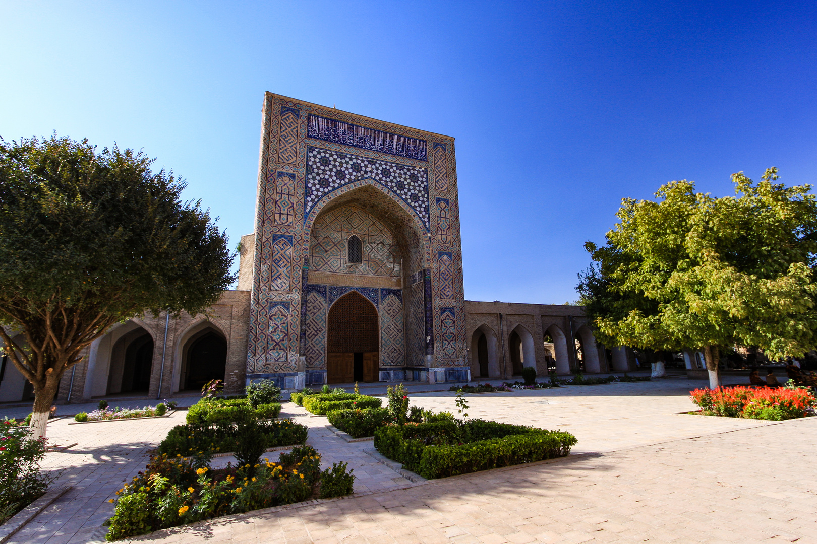 Die Gök Gumbas-Moschee 