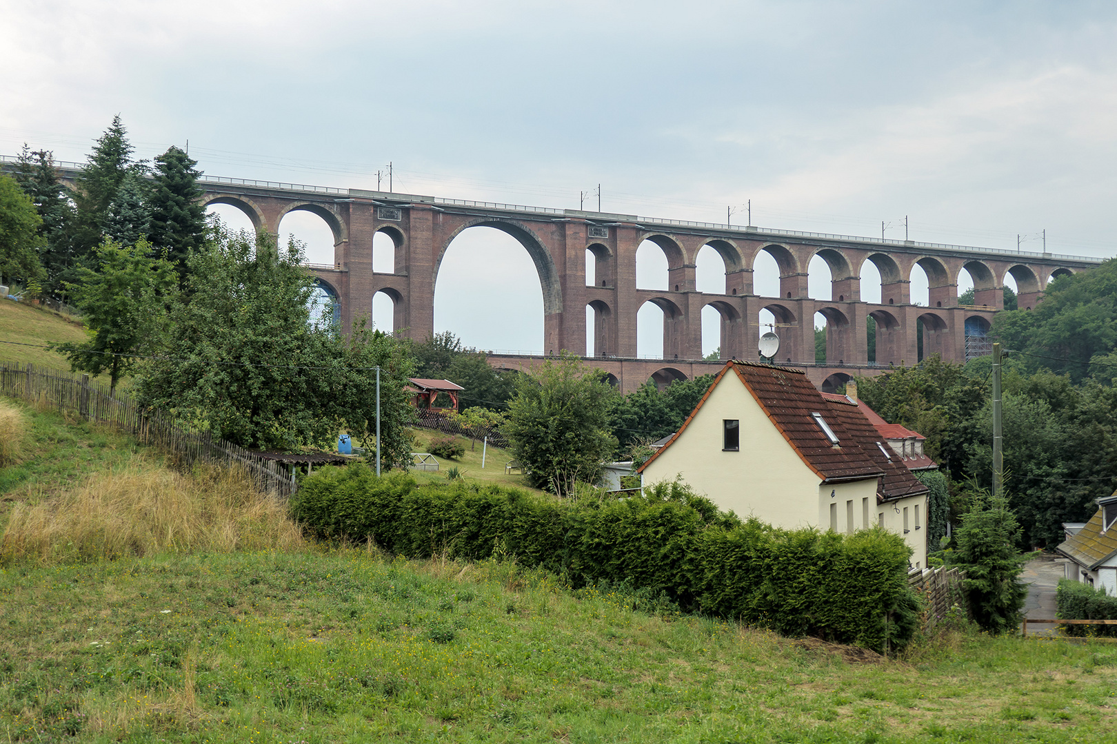 Die Göltzschtalbrücke bei Netzschkau