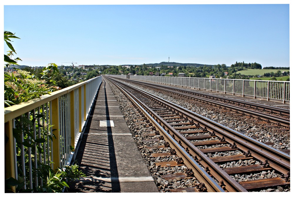 DIE Göltzschtalbrücke...ganz oben ;-)