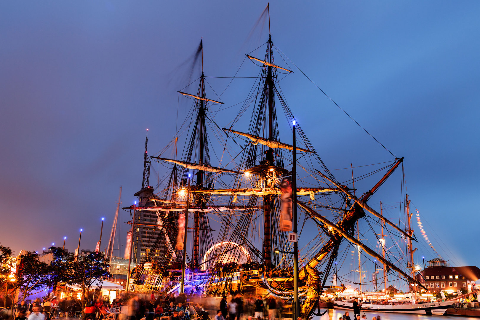 Die "Götheborg" auf der SAIL 2015