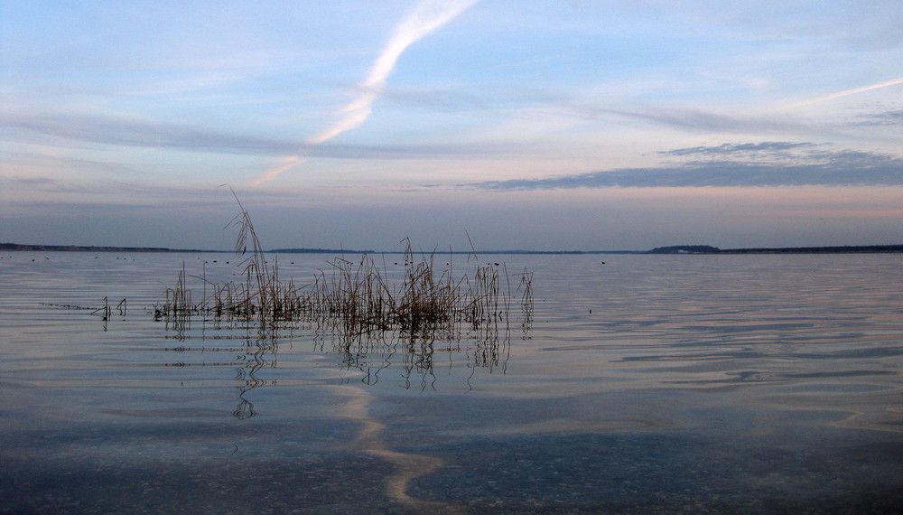 die Goitzsche am Abend