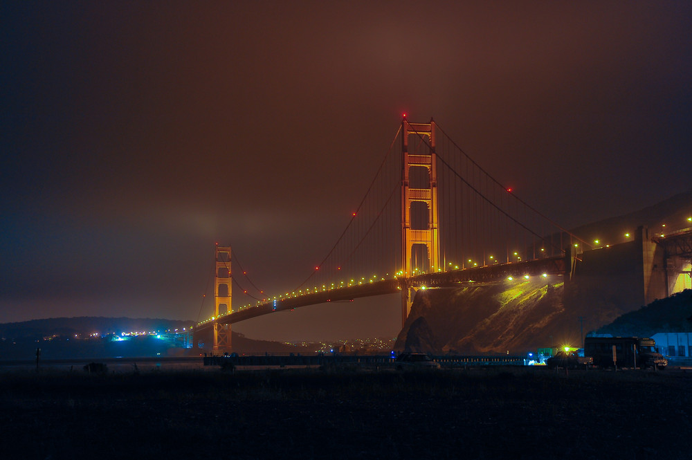 Die "Golden Gate" ....immer wieder eine Sensation