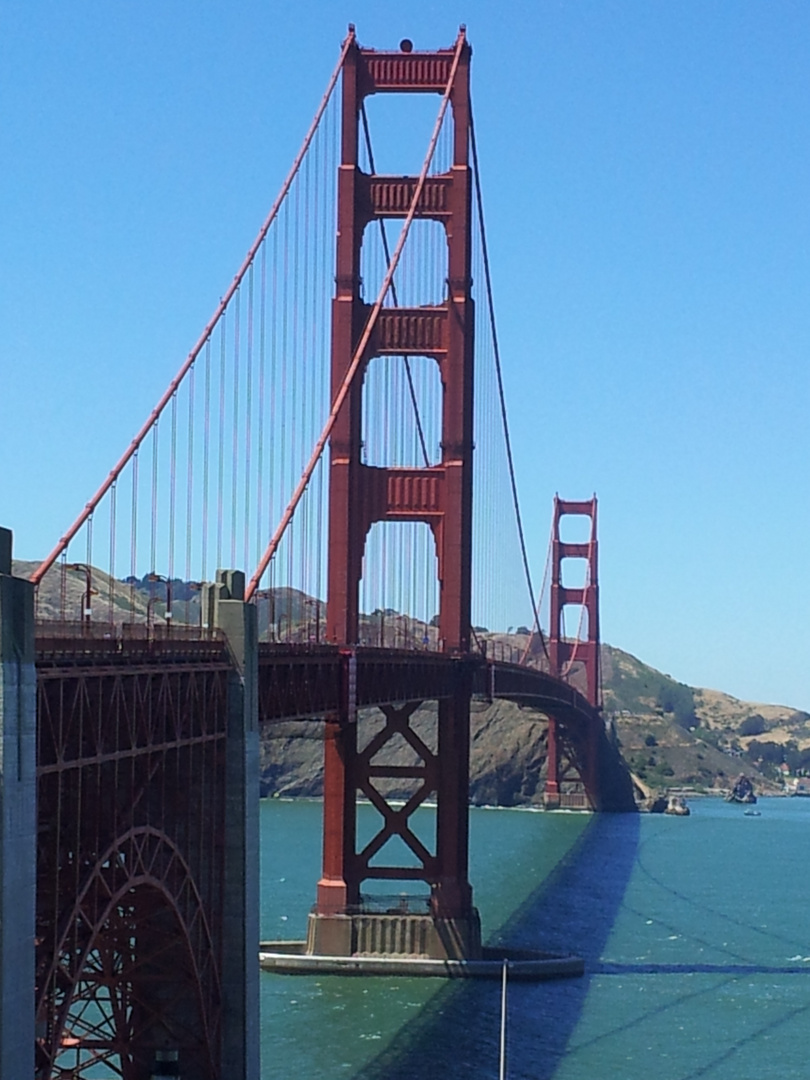 die Golden Gate in San Francisco