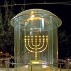 Die goldene Menorah von Jerusalem