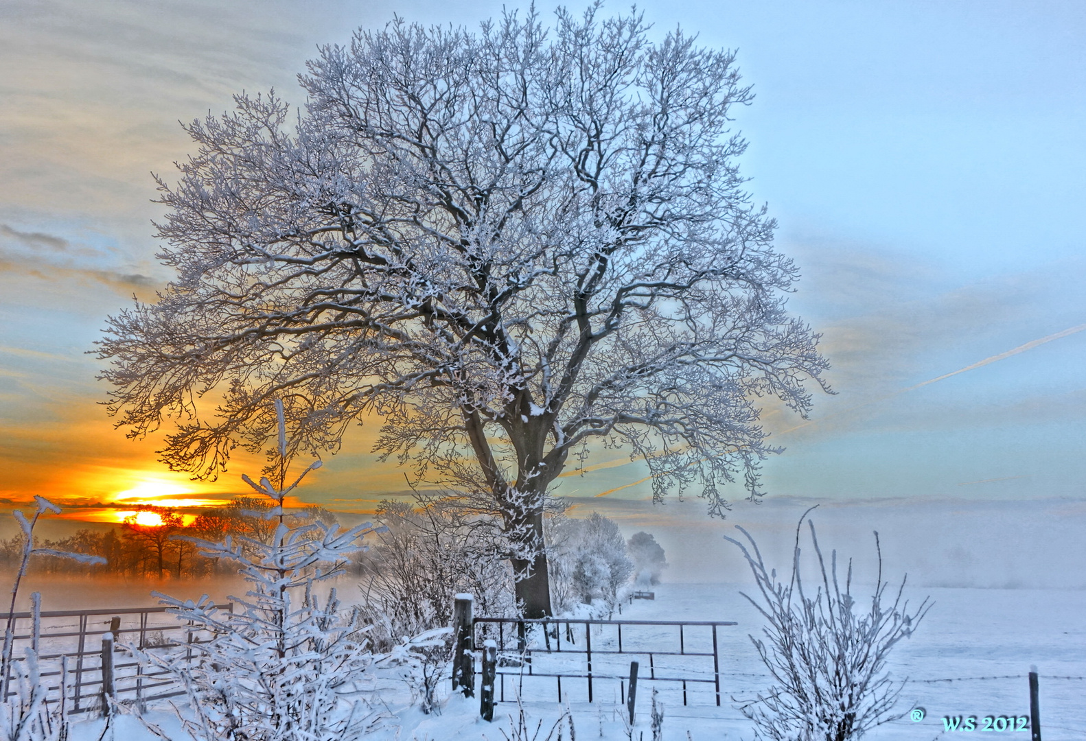 die goldene Sonne geht...