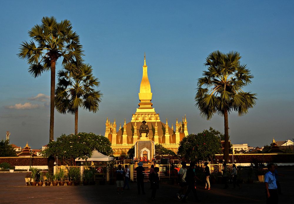 Die goldene Stupa