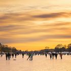 Die Goldenen Streifen am Horizont