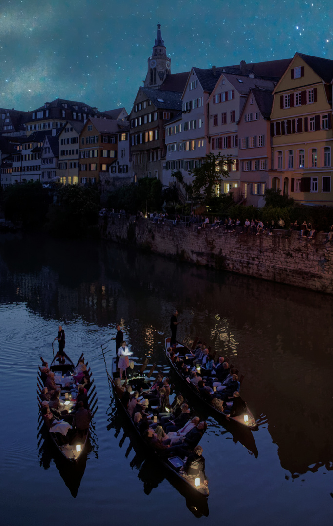 die goldnen Sternlein prangen...