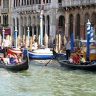 Die Gondeln von Venedig