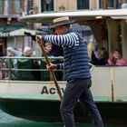 Die Gondolieri in Venedig