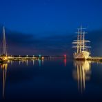 Die Gorch Fock 1 im Stralsunder Hafen