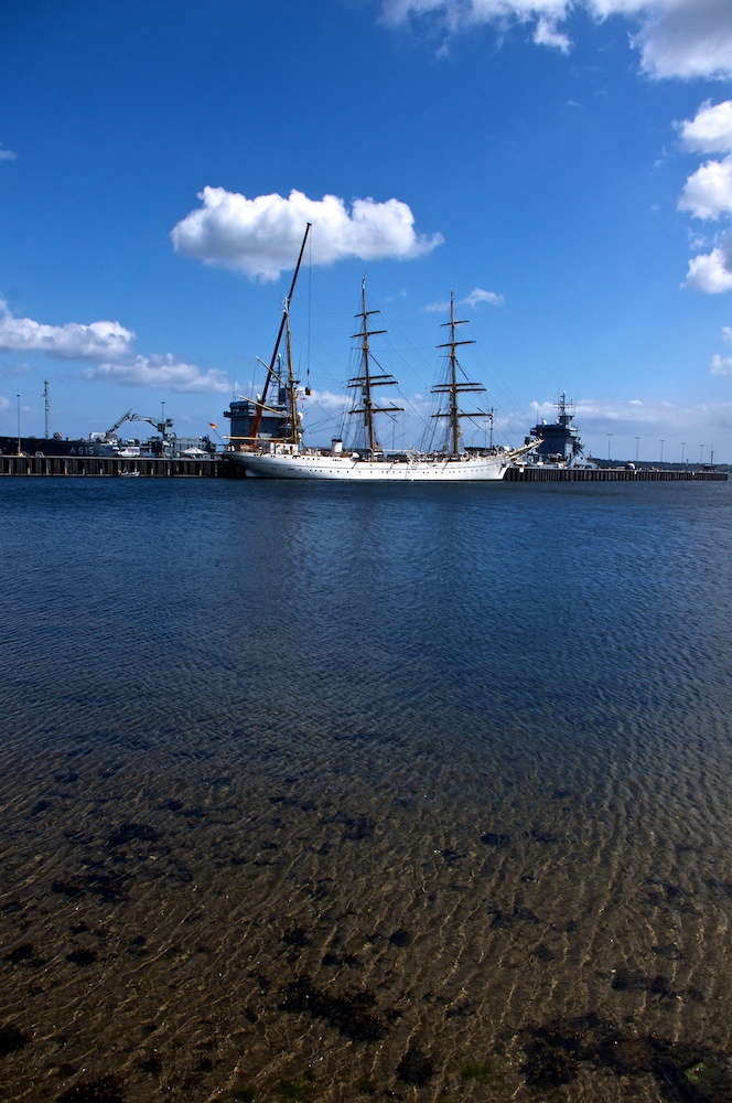 Die Gorch Fock in Kiel