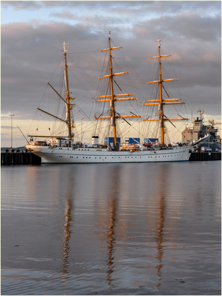 Die Gorch Fock in Kiel