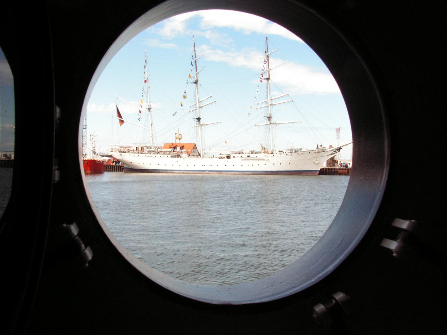 Die Gorch Fock in Stralsund