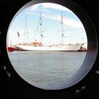 Die Gorch Fock in Stralsund