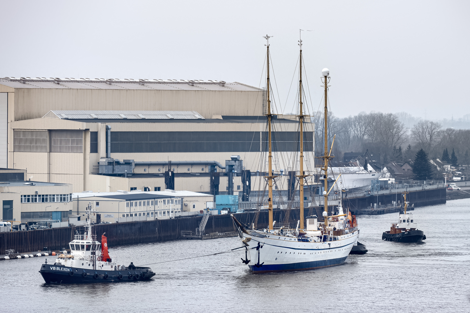 Die "Gorch Fock" schwimmt wieder