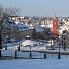 Die Gothaer "Wasserkunst" im Winterschlaf