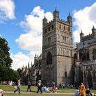 Die gotische Kathedrale von Exeter