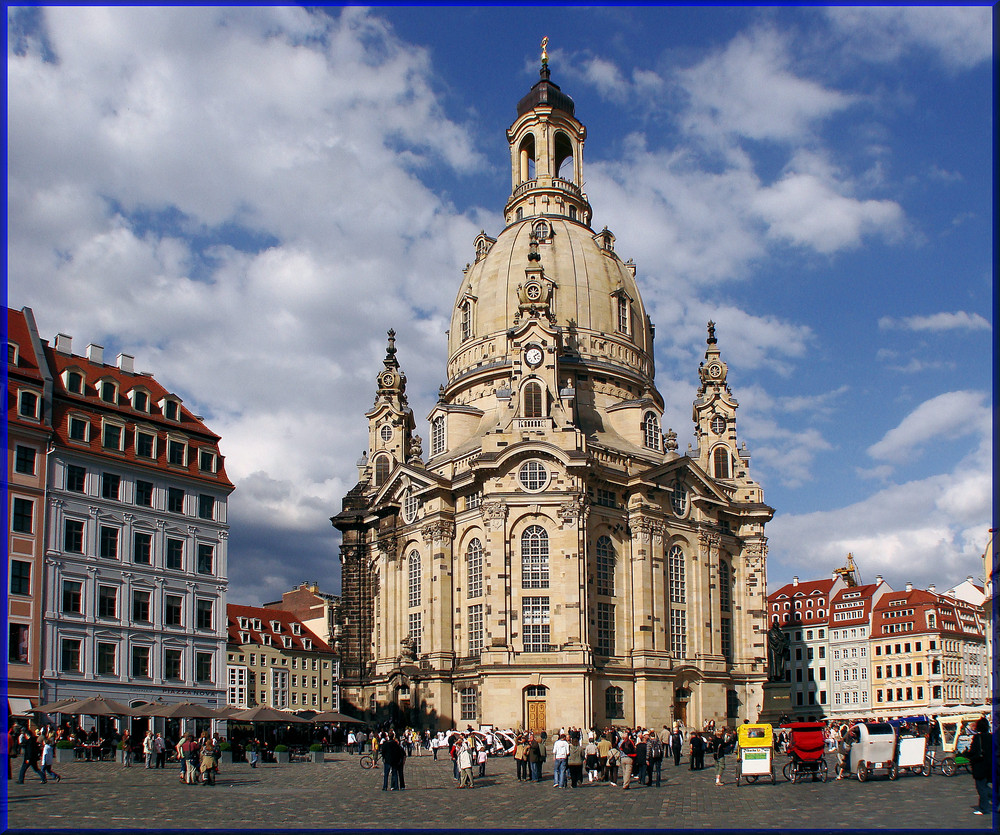 Die Gottesburg ( Frauenkirche in Dresden )