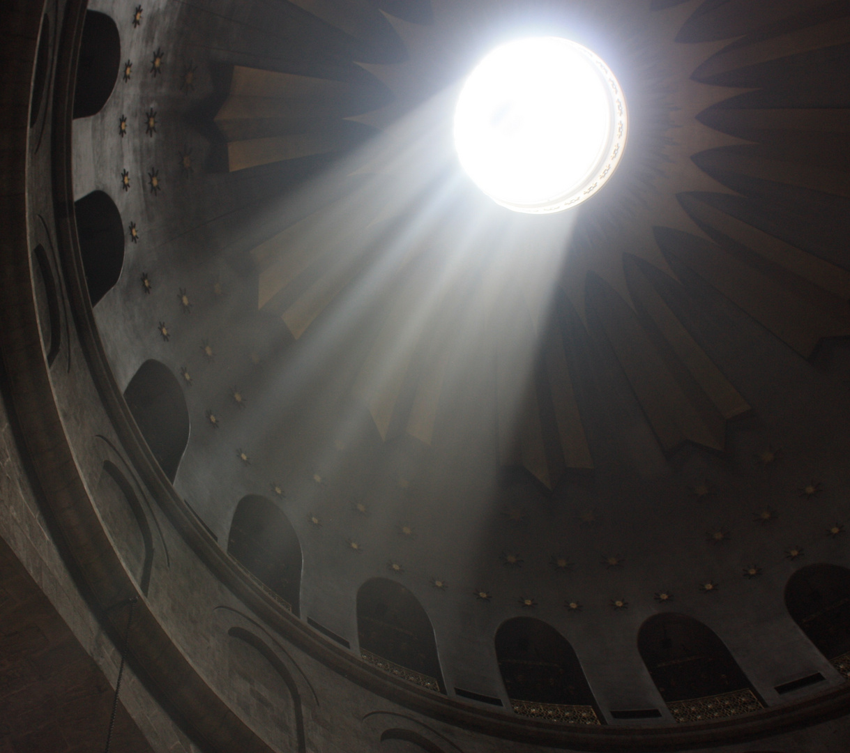 Die Grabeskirche zu Jerusalem - Lichtblicke